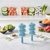 Blue Onigiri Maker Shake Lunch Mold Shaker Kitchen Tool Home DIY Production Kit Sushi Plate 2 Pieces