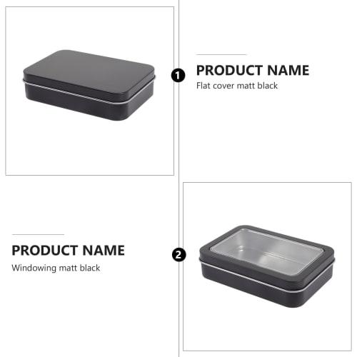 EXCEART Box Lenormand Deck Game Card Holder, Tarot Deck Holder, Gold Pen Pot, Poker Card Case, Poker Card Container, Playing Card Holder, Game, 6-Pack