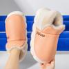 Cotton slippers women spring and autumn home indoor non-slip home winter warm winter couple plush men