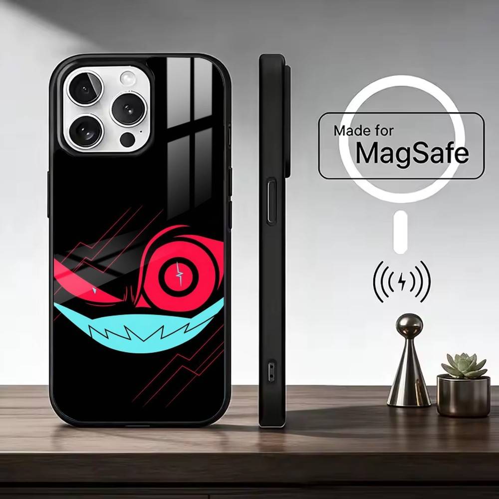 C-Cartoon h-Hazbin Vox H-Hotel Phone Case For iPhone17,16,15,14,13,12,11 Plus,Pro Max Magnetic For Magsafe Wireless Charging