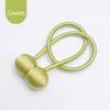 Headphone Curtain Strap with Light Luxury and High-grade Strap Magnetic Curtain Buckle Ring Bed Curtain Folding Rope Strap