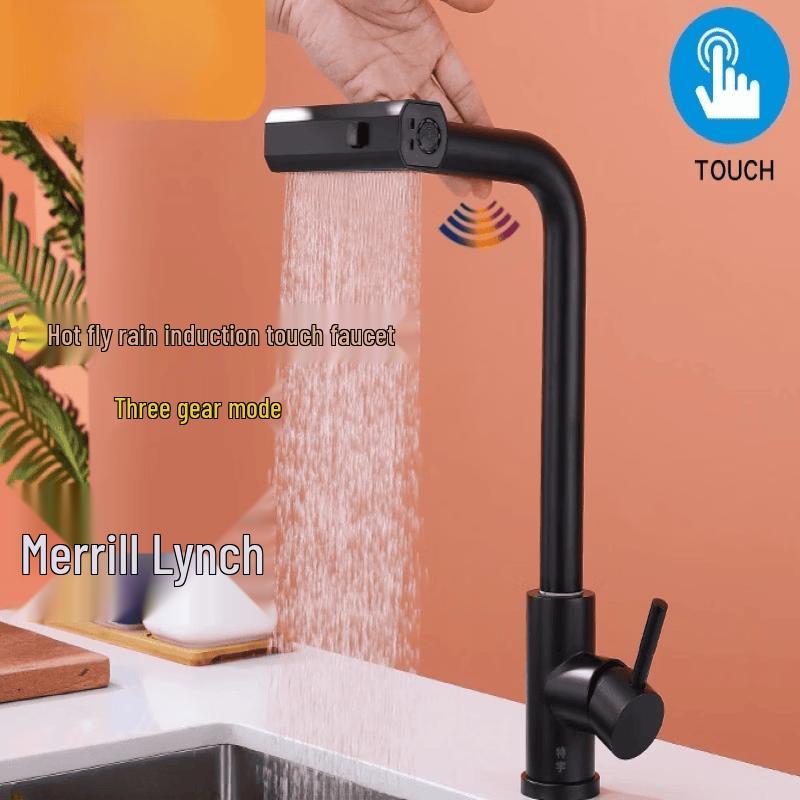 Handun Black Gold Kitchen Faucet