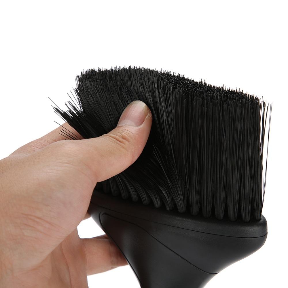 Plastic Handle Hair Cleaning Brush Ergonomic Grip Barber Hair Brush Hair Styling Brush  For Salons