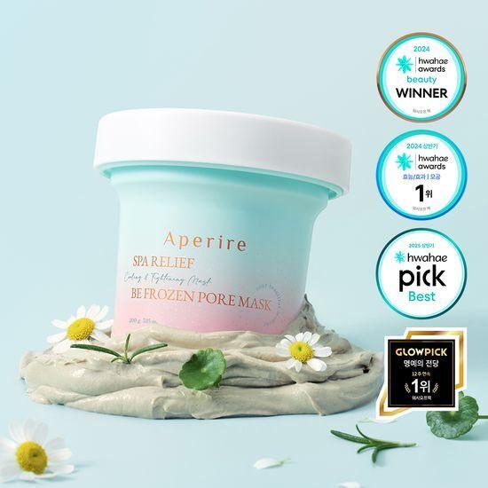 Aperire Spa Relief Be Frozen Glacier Toe Pore Mask, 200g
