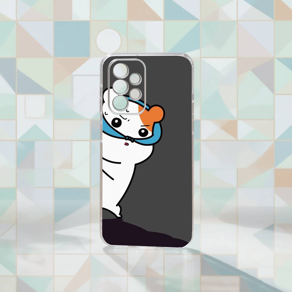 

Lovely O-Oruchuban Ebichu Phone Case For Samsung S25,S24,S21,S22,S23,S30,Ultra,S20,Plus,Fe Transparent Cover Samsung S225G