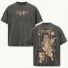 Choso Print T-Shirt Anime Jujutsu Kaisen Kleidung Unisex Damen Kurzarm-T-Shirts Retro T-Shirt Harajuku Herren Baumwoll-Oberteile