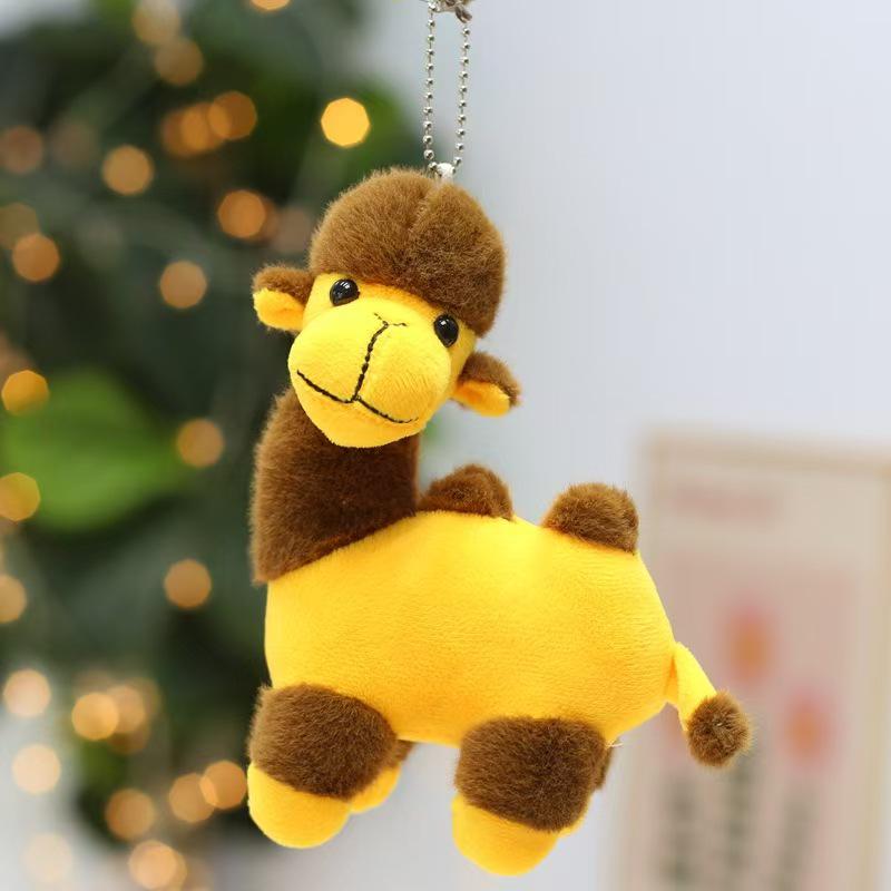 Cute Camel Plush Keychain - Adorable Desert Camel Doll Bag Charm