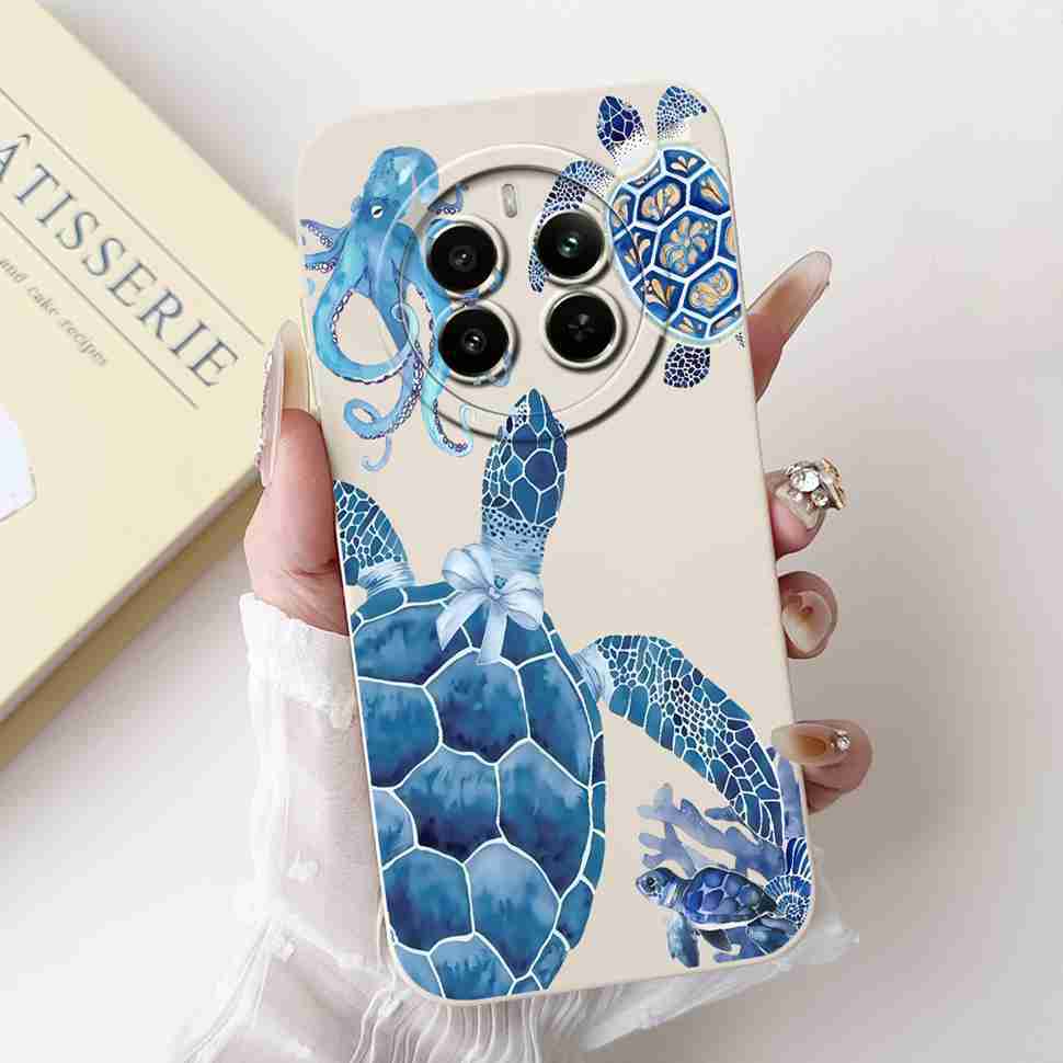 For Realme 12 Pro 5G RMX3842 Case Fashion Cartoon Print Soft Silicone Back Cover For Oppo Realme 12Pro RMX3843 6.7" Bumper Shell