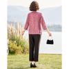Pastel Mid-Aged Women's Fall Two-Piece Outfit