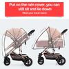 Universal Waterproof Pram Rain Cover Baby Stroller Accessories Transparent  Pushchairs Raincoat