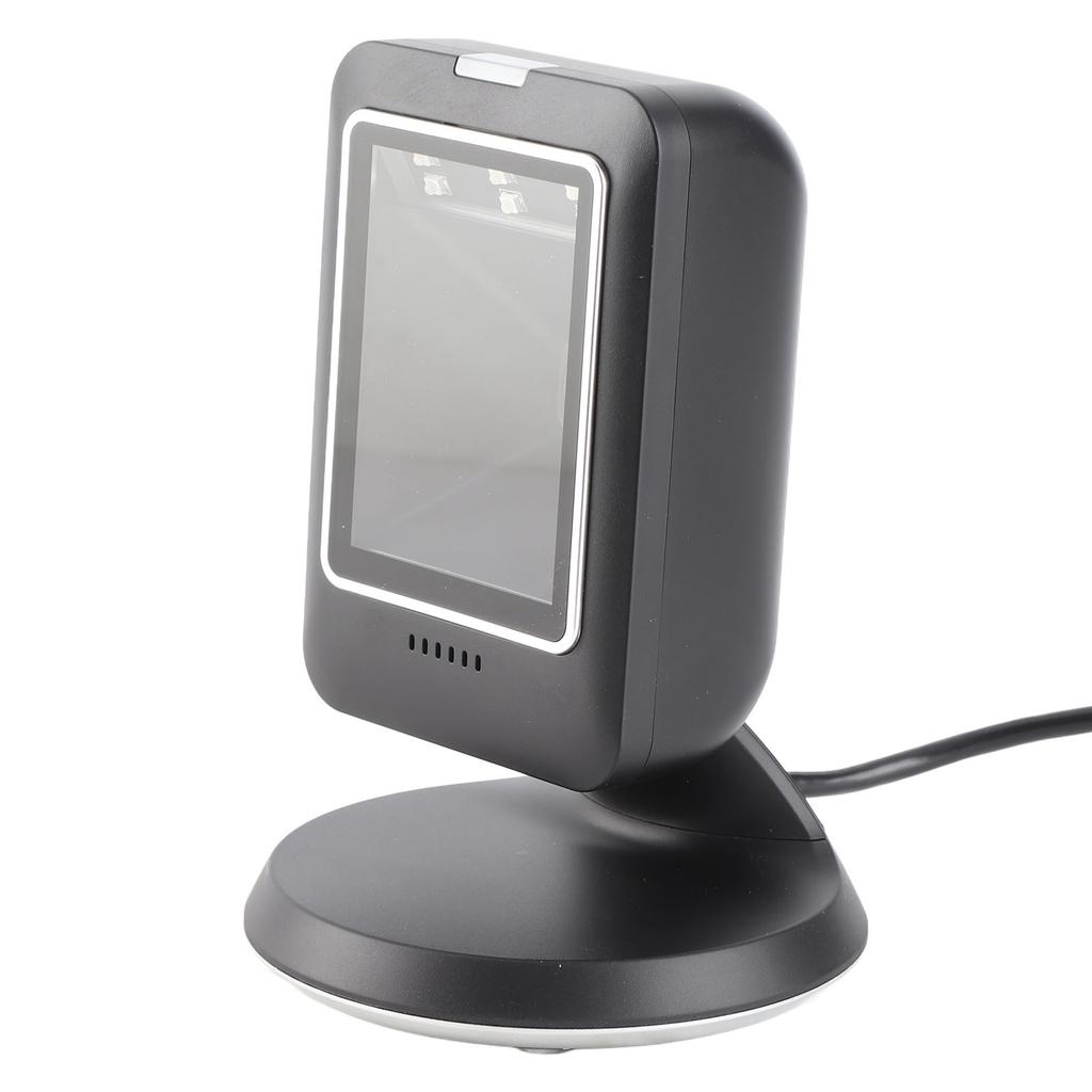Desktop Barcode Scanner Wide Angle Lens USB Connection 1D 2D QR Scanning Reader for Mobile Payment