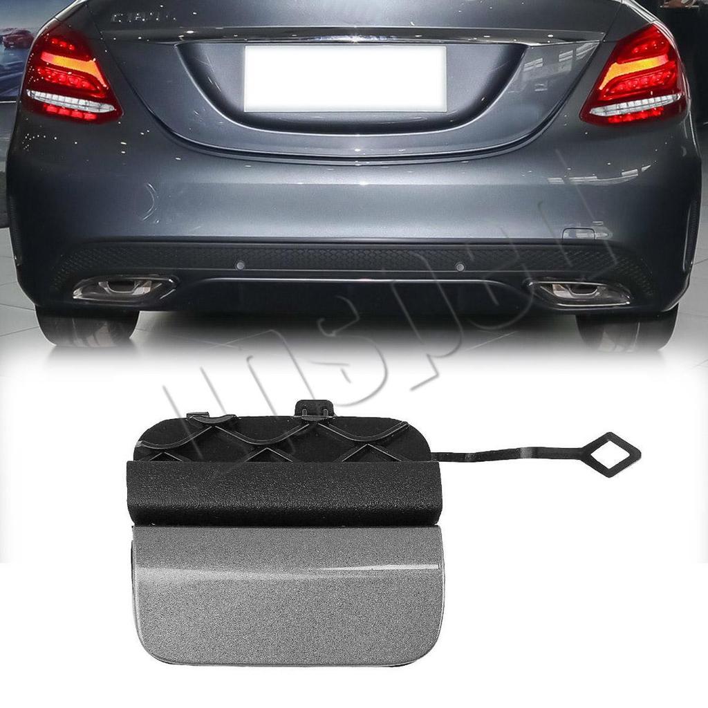 Rear Bumper Tow Eye Hook Cover Cap For Mercedes Benz W205 C43 Sport 2015-2018