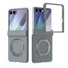 Applicable To Samsung ZFold7 Folding Metal Mobile Phone Case ZFlip7/6 Magnetic Suction 360 Bracket, Case Film All-inclusive