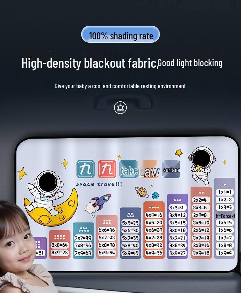 Magnetic Car Sunshade Privacy Curtains for Side Windows