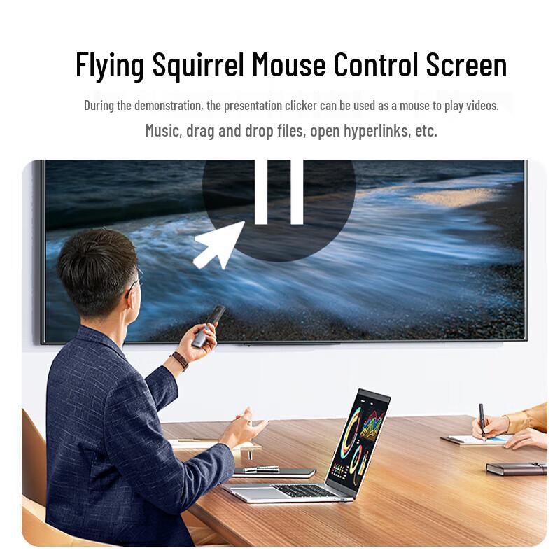 Ugreen Digital Laser Presentation Remote with Air Mouse