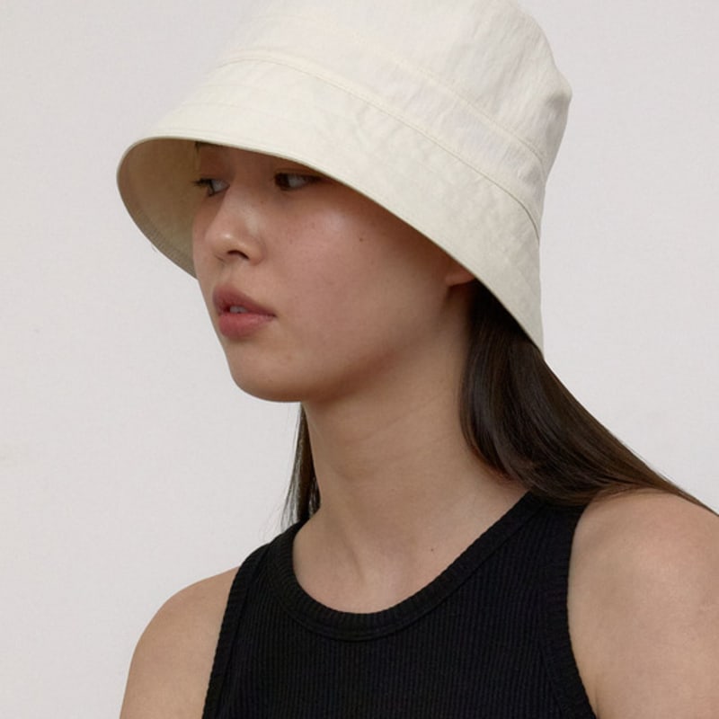 38comeoncommon Cotton Bucket Hat (Ivory)
