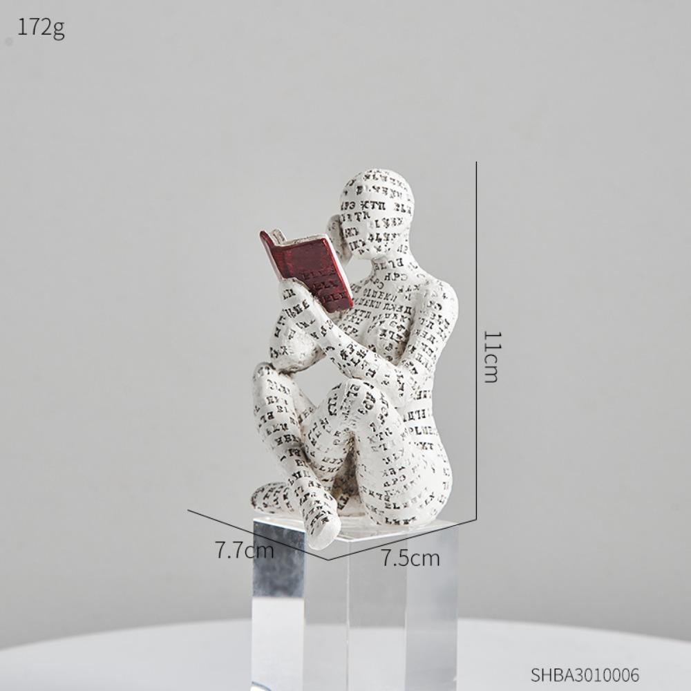 Humanoid sculptures & figurines Home Decoration statues and statues Mummy Figure Sculpture Living Room Decor Office Ornaments