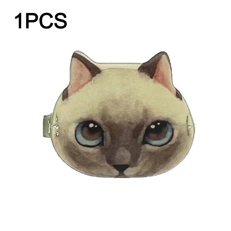 1/4pcs Cat Air Cushion Powder Puff Double-sided Wet Dry Air Cushion Puff Foundation Sponge Makeup Puff Cushion Tools HZFP05