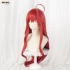 Parrucca Cosplay Anime Nakano Itsuki Rossa Lunga 80cm per Costumi da Donna Parrucche Cosplay Anime Capelli Sintetici Resistenti al Calore + Cuffia per Parrucca