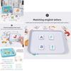Wooden Magnetic Word Puzzle For Kids Educational Toy Learning Alphabet Play Set