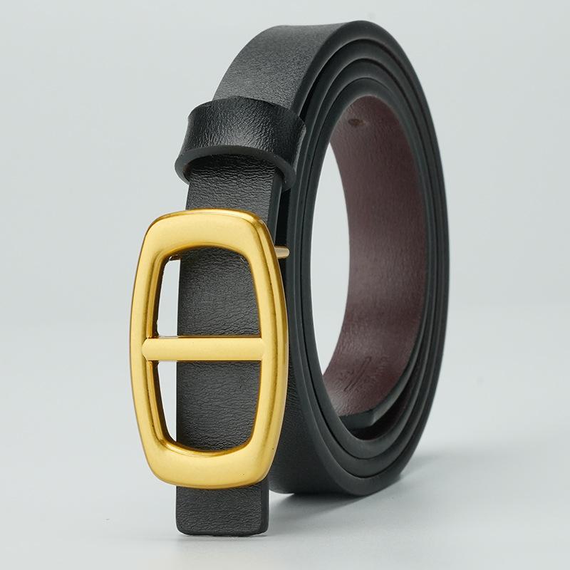 Belts for Women Fashion Dresses for Women Decorative Women's Thin Belts Versatile New Skirts for Women Smooth Buckles