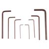 8pcs Small Hex Key Wrench Set 0.7-4mm Hexagon L Type Wrench Repair Tools For Disassembly Assembly Precision Components