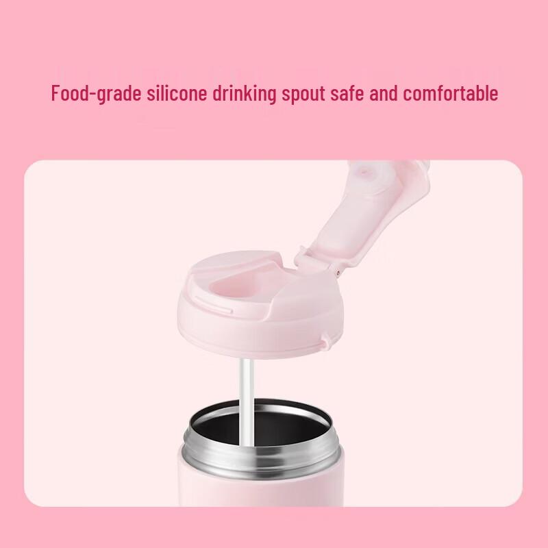 Thermos Dual-Drink Portable Insulated Straw Cup