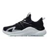 Li Ning Liuyun Lightweight Slip Resistant, Abrasion Resistant, Lightweight Low top Running Shoes Women's Black White AGLR036-1