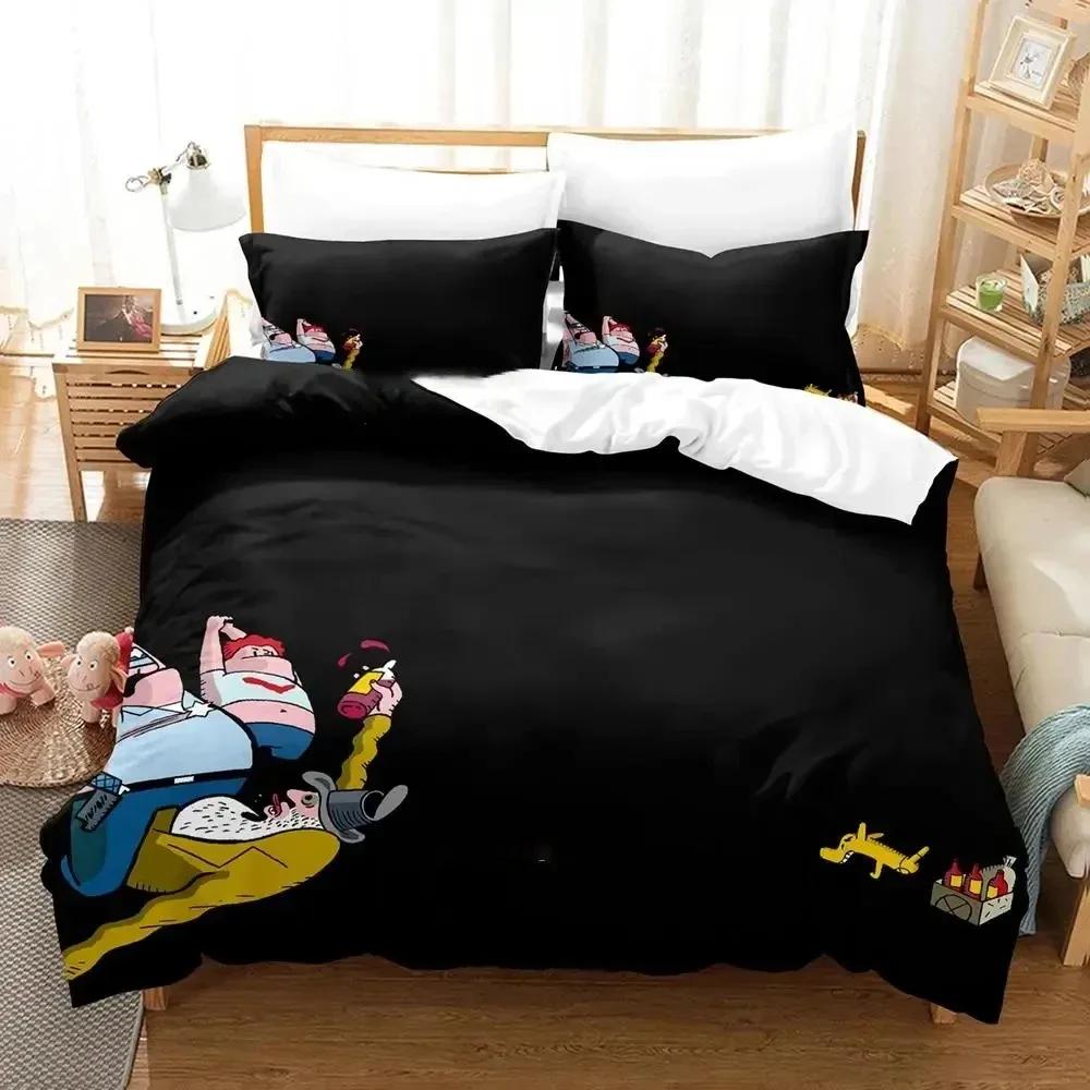 

Comforter Anime Game Detective Case Clown Bot Bedding Set Bed Set Comforter King Queen Size Boys Adult Comforter (quilt)-EU Single(135*200cm)3pcs