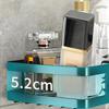 Bathroom Shelves Wall Shelf Corner Shelves No Punching Required Drain Basket Bathroom Accessories Organizer Multifunctional