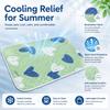 Thick Soft Pet Cooling Mat, Foldable Anti-Scratch Non-Slip Summer Cooling Sleeping Pad for Home Car Outdoor