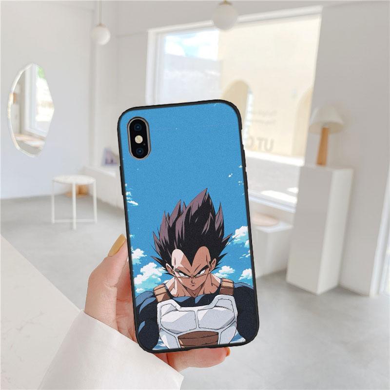 LO39 Dragon Ball Vegeta Soft Shell Phone Case for Redmi Note 13 14 Pro+ Plus A3 A3X 13X 13C 13R 14S 14C 14R