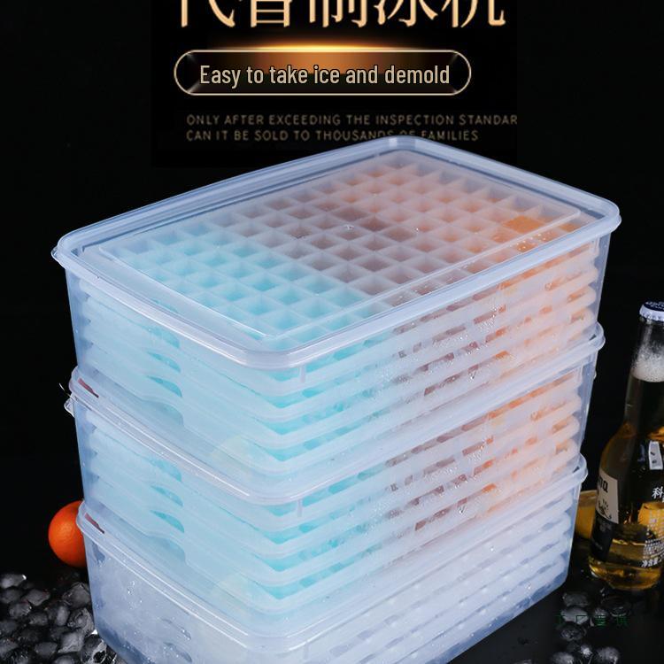 Large Capacity Food Grade Ice Cube Molds for Household & Commercial Use