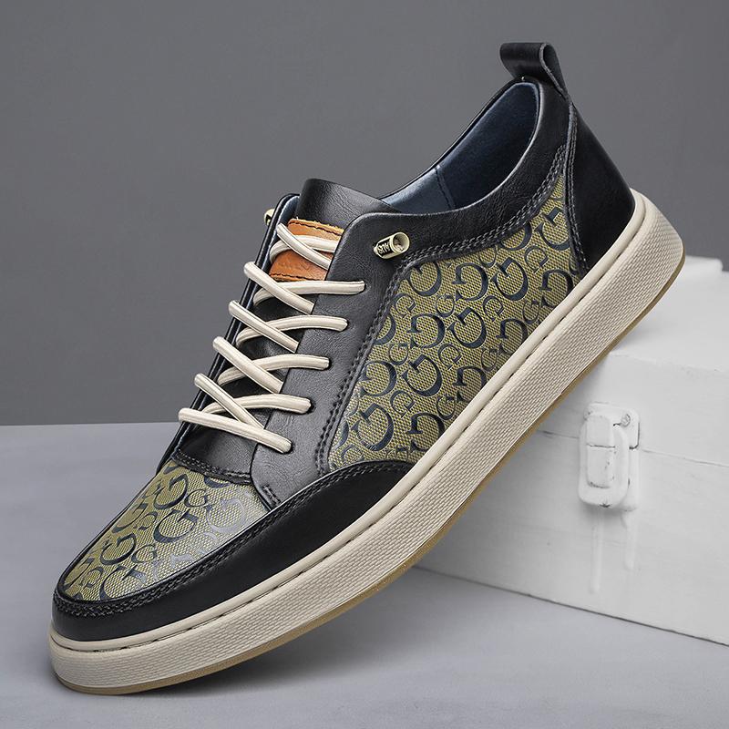 New Men's Breathable Sneakers Summer Casual Loafers Lightweight Round Head Solid Colour Non-slip Flats Zapatillas Para Hombres