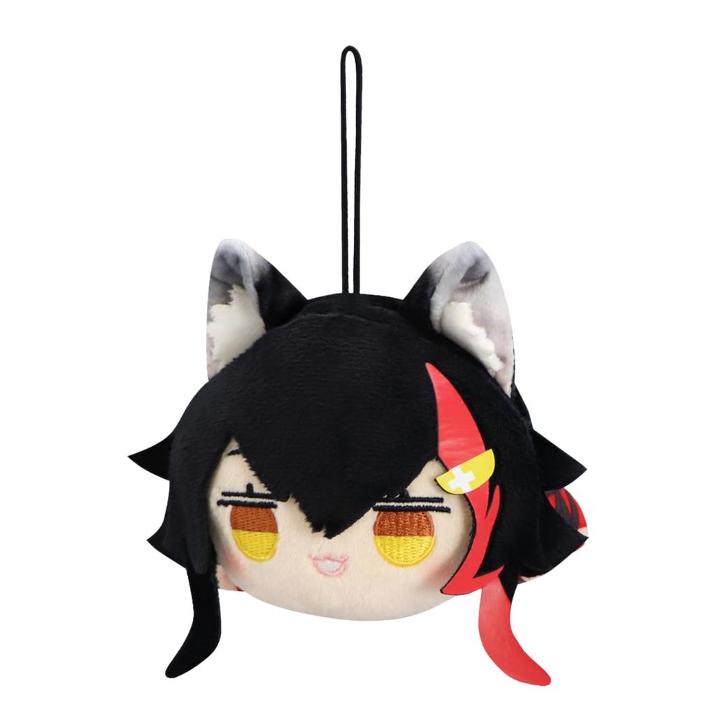 Hololive Lying Down Mini Mascot (approx. 15cm) (Ookami Mio)
