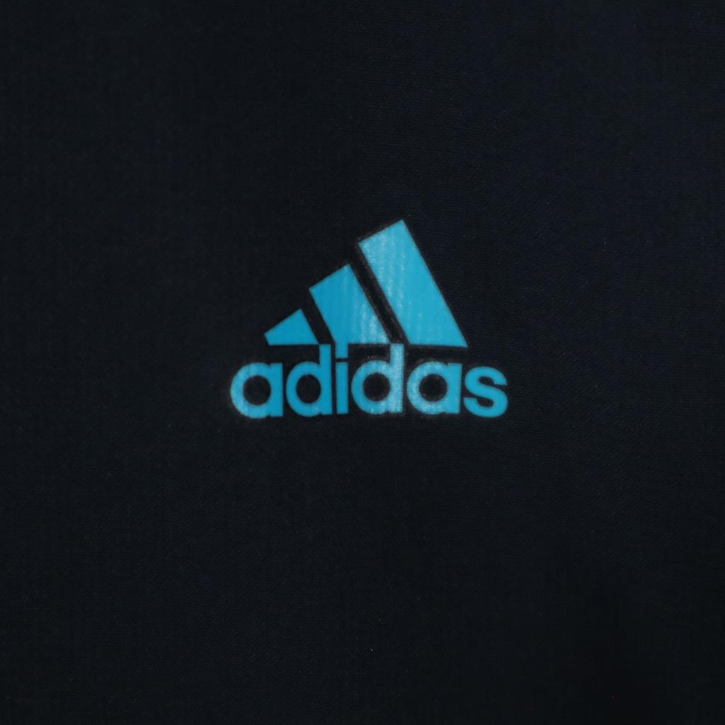 Adidas Rozpinana bluza z kapturem M Granatowa Damska Używana