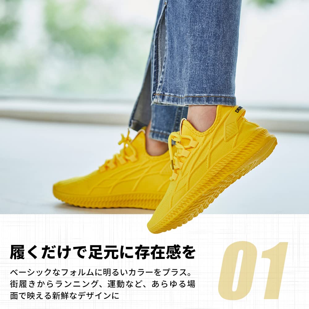 Running Indoor Athletic Gym Walking Fitness Ventilation [PAFHL] Women's Shoes, Sneakers, Shoes, Shoes, Lightweight, Shoes, Shoes, (6621 Black, 24.0cm)