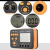 Insulation Resistance Tester VC60B Digital High Voltage Megohmmeter 250V 500V 1000V 1999 Count LCD Backlight Display