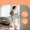 Shosho Folding Step Stool, Lightweight Design, Non-Slip, No Assembly Required, Storage Compatible (White, 2 Steps)
