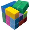 Masudaya Corporation Chachakube Puzzle Blocks Educational Toy Brain Training for Ages 3 and Up