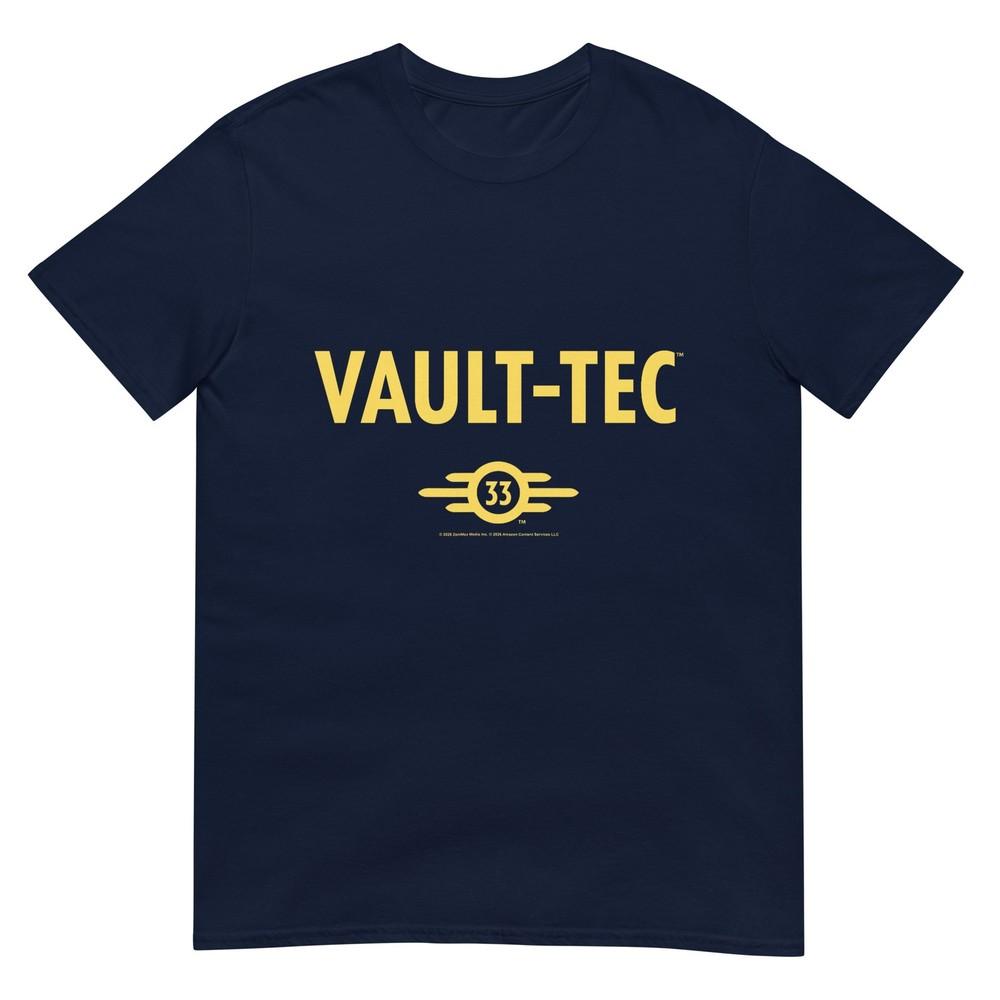 Fallout Tv Series Vaulttec 33 Logo Easy Costume Video Game Tshirt S