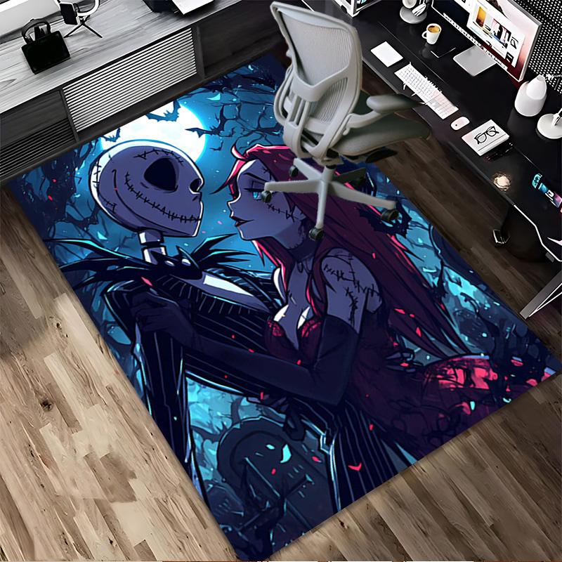 Nightmare Romance Living Room Non-Slip Area Rug Soft Carpet for Bedroom Game Playroom Sofa Office Home Decor Doormat Christmas Gift C9211606