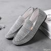 Mens Non Slip Loafers Breathable Driving Shoes Casual Plus Size Shoes Walking Canvas Flats Non Slip Moccasins Slippers Zapatos