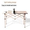 MOBIGARDEN Portable Roll-up Camping Table