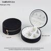 Velvet Travel Jewelry Box: Compact Storage for Rings & Necklaces