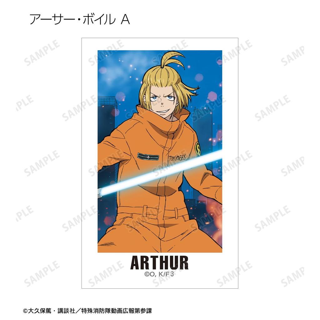 TV Anime Force Season Trading Instant Camera Style Illustration Cards Box of 22 "Fire 3"