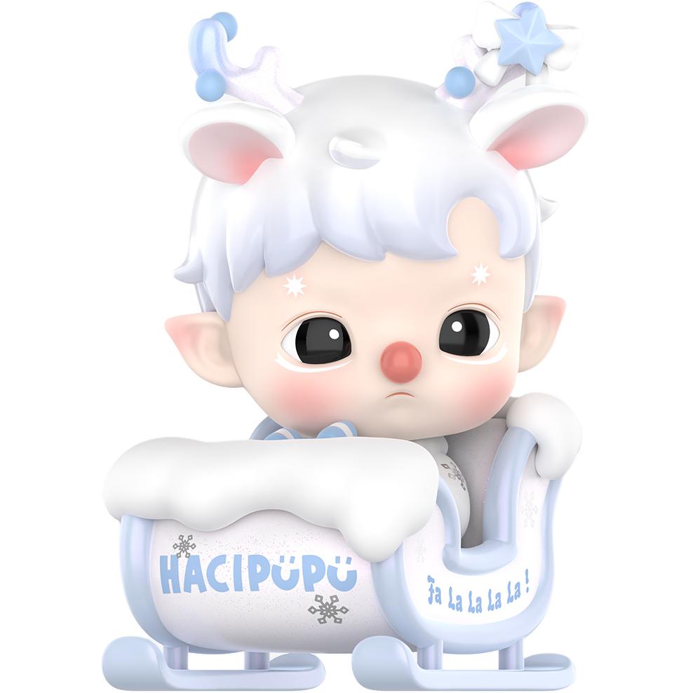 

Новый POP MART HACIPUPU Сани Специальное издание Бирка Коробка 8см HACIPUPU HACIPUPU Sled-Special Edition