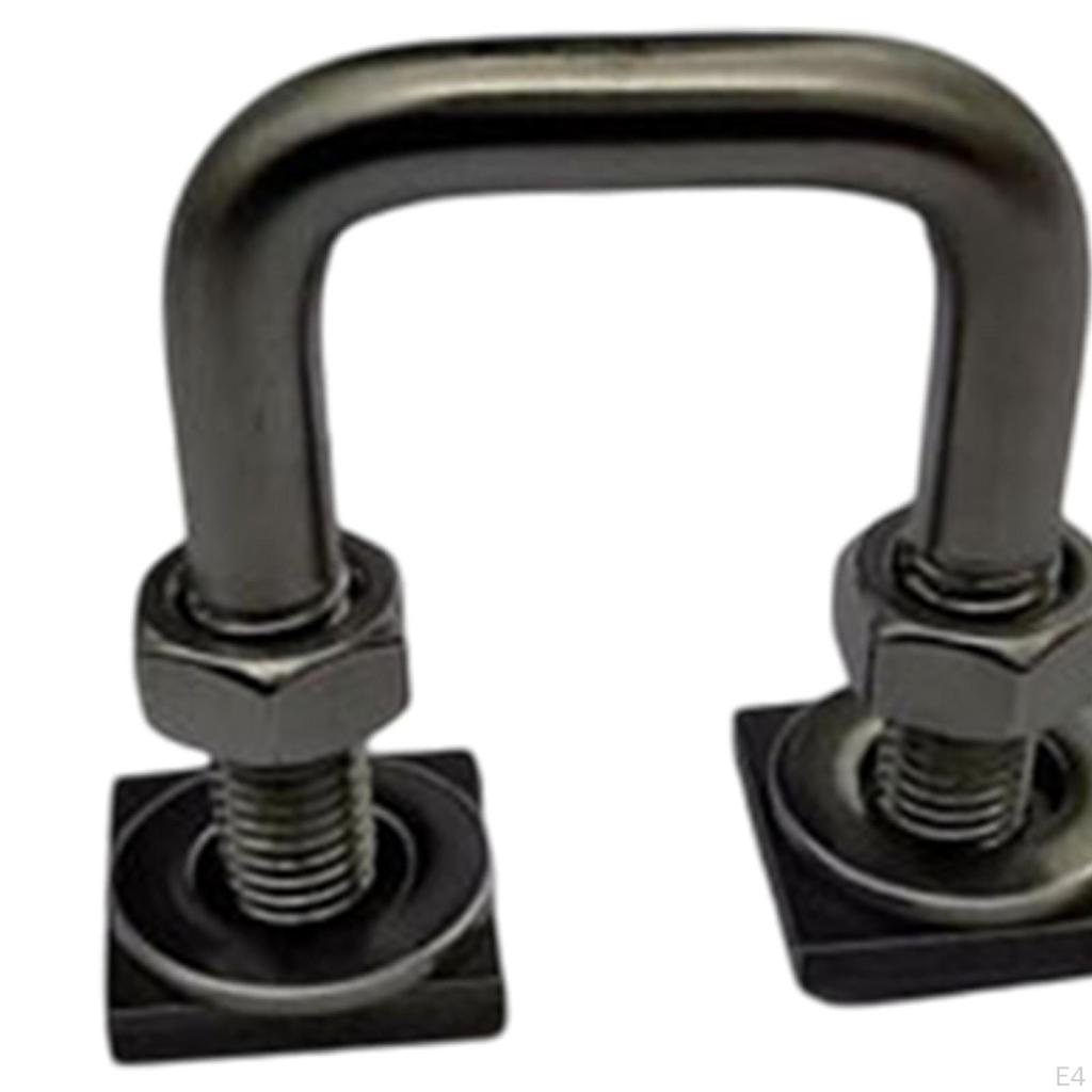 6Pcs Car Roof Bar Bracket Clamp Bolt Vehicles Storage Luggage Rack Clip Style A