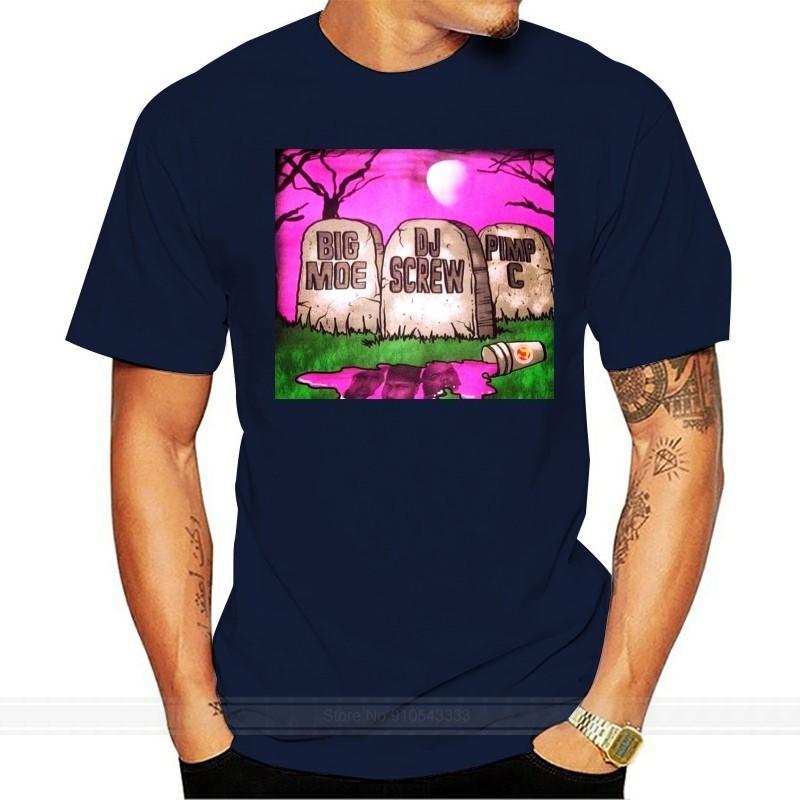 Dj Screw T Shirt Dj Screw Big Moe Pimp C Tee Shirt Large Size Tee Shirt cotton tshirt men summer fashion tshirt euro size S