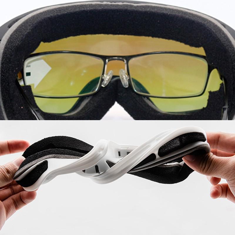 TR90 Myopia Universal Ski Goggles with Butterfly Clip